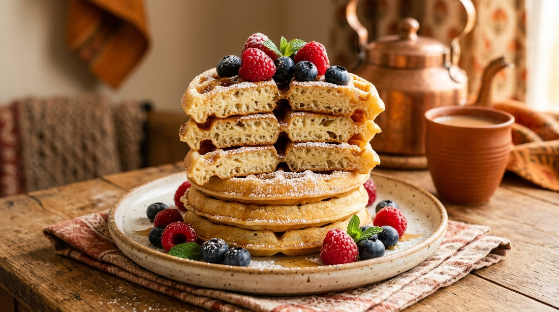 Fluffy Waffle Recipe: Pillowy Soft Waffles in a Mini Maker