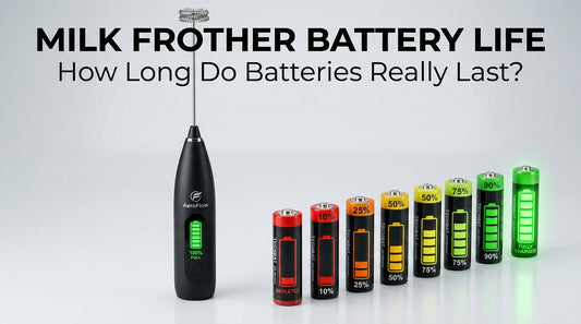 Milk Frother Battery Life: How Long Do Batteries Really Last?
