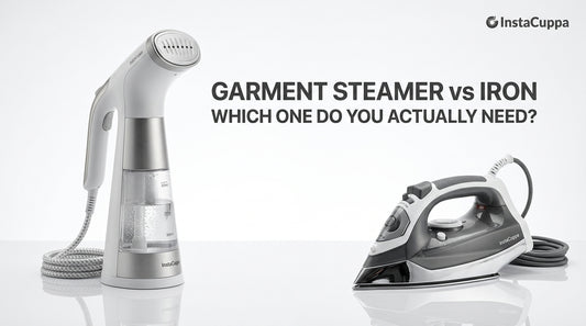 Garment Steamer vs Iron: Which One Do You Actually Need? - InstaCuppa garment steamer guide