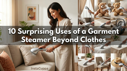 10 Surprising Uses of a Garment Steamer Beyond Clothes - InstaCuppa garment steamer guide