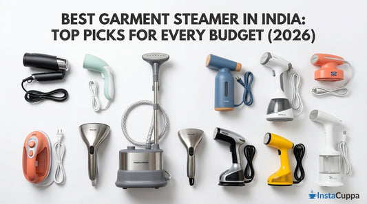 Best Garment Steamer in India: Top Picks for Every Budget 2026 - InstaCuppa garment steamer guide