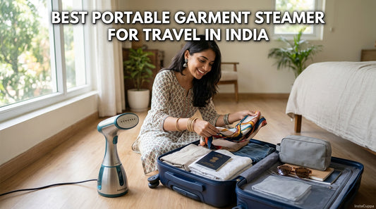 Best Portable Garment Steamer for Travel in India - InstaCuppa garment steamer guide