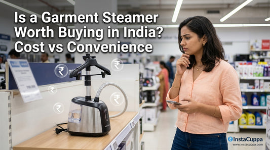 Is a Garment Steamer Worth Buying in India? Cost vs Convenience - InstaCuppa garment steamer guide