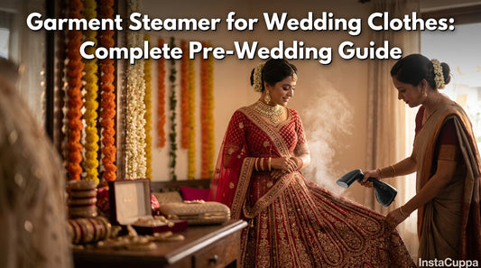 Garment Steamer for Wedding Clothes: Complete Pre-Wedding Guide - InstaCuppa garment steamer guide