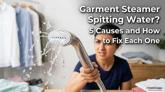 Garment Steamer Spitting Water? 5 Causes and How to Fix Each One - InstaCuppa garment steamer guide