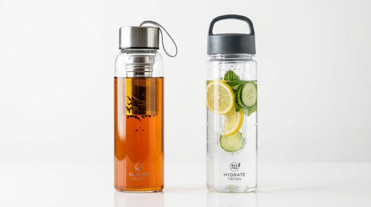 Glass vs Plastic Tea Infuser Bottle: Taste, Safety & Durability
