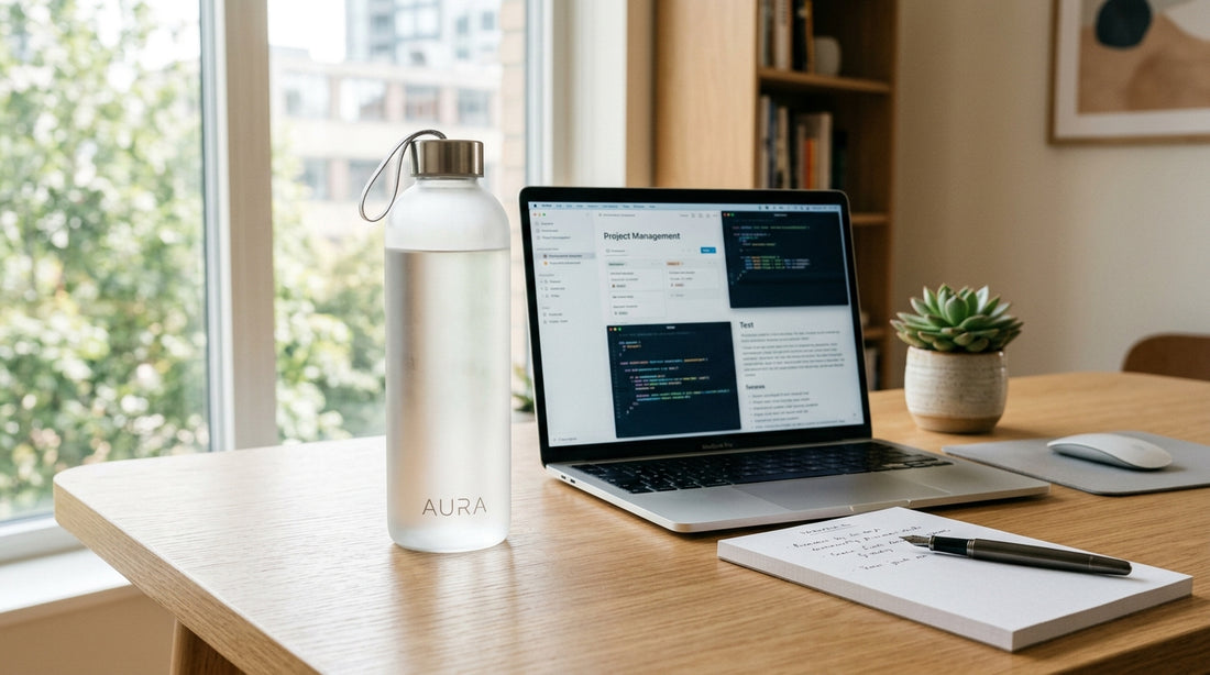Glass Water Bottle 1 Litre: The Perfect Size for Office and Daily Use