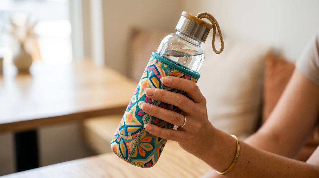 Glass Water Bottle with Cover: Why a Neoprene Sleeve Changes Everything