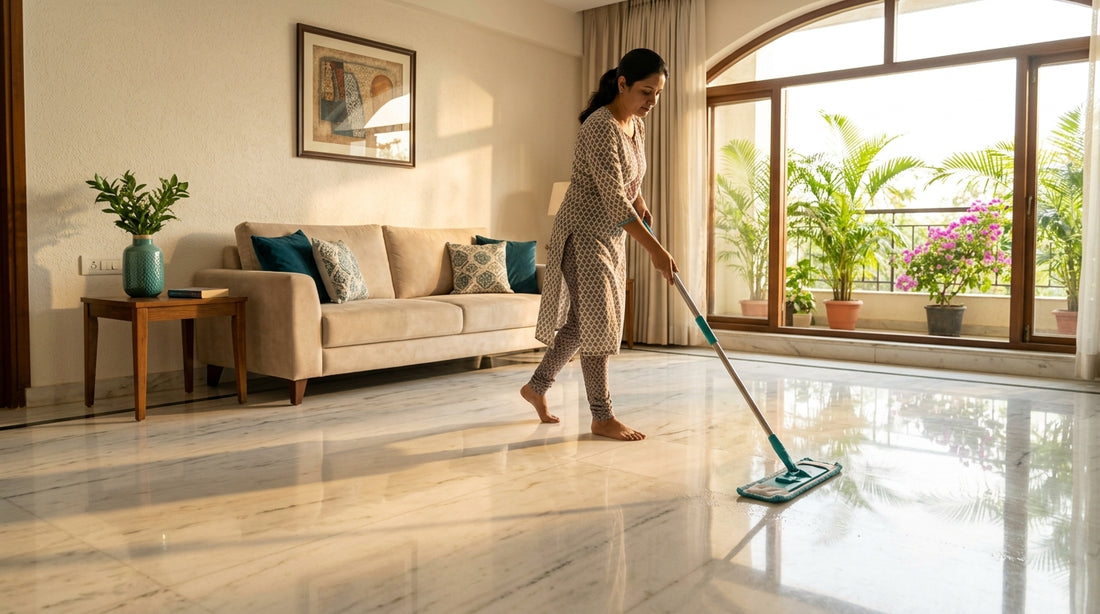 How to Clean Marble Floors in India: Daily, Weekly & Deep Clean Guide