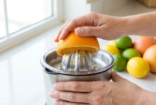 How to use an electric citrus juicer setup tips and maximum juice extraction