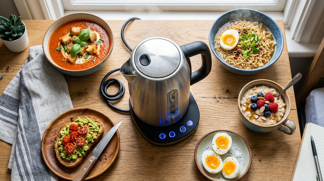 Electric Kettle Recipes: 20 Quick Meals for Hostel, PG & Office
