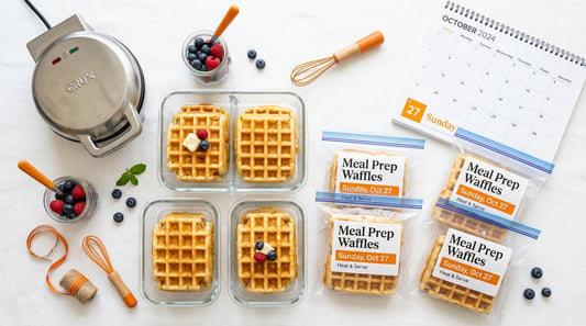 Meal-Prep Waffles: Make 20 Waffles on Sunday, Eat All Week