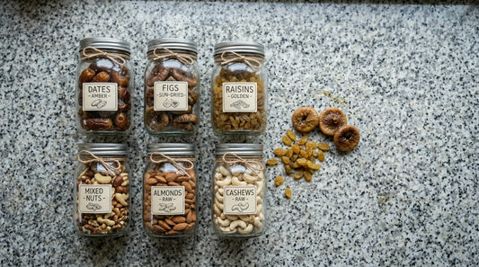How to store dry fruits in monsoon India - prevent moisture bugs and rancidity