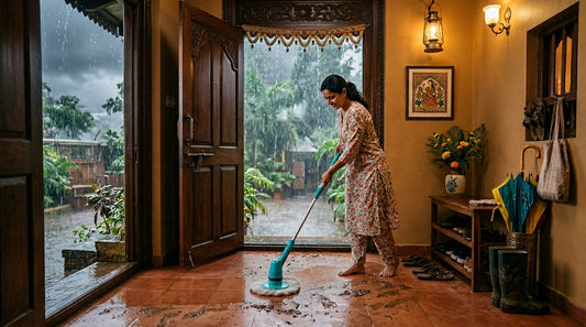 Monsoon Floor Cleaning Tips: How to Keep Indian Floors Dry & Clean