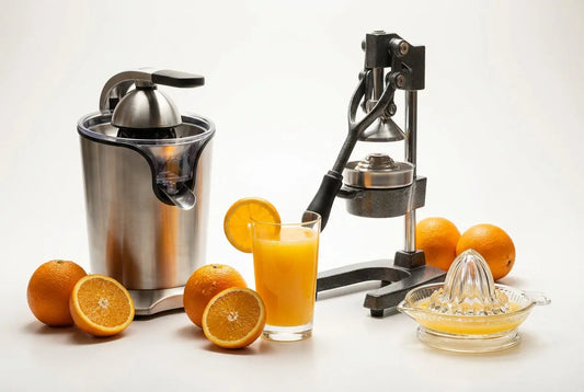 Orange juicer options electric manual and hand press for Indian homes