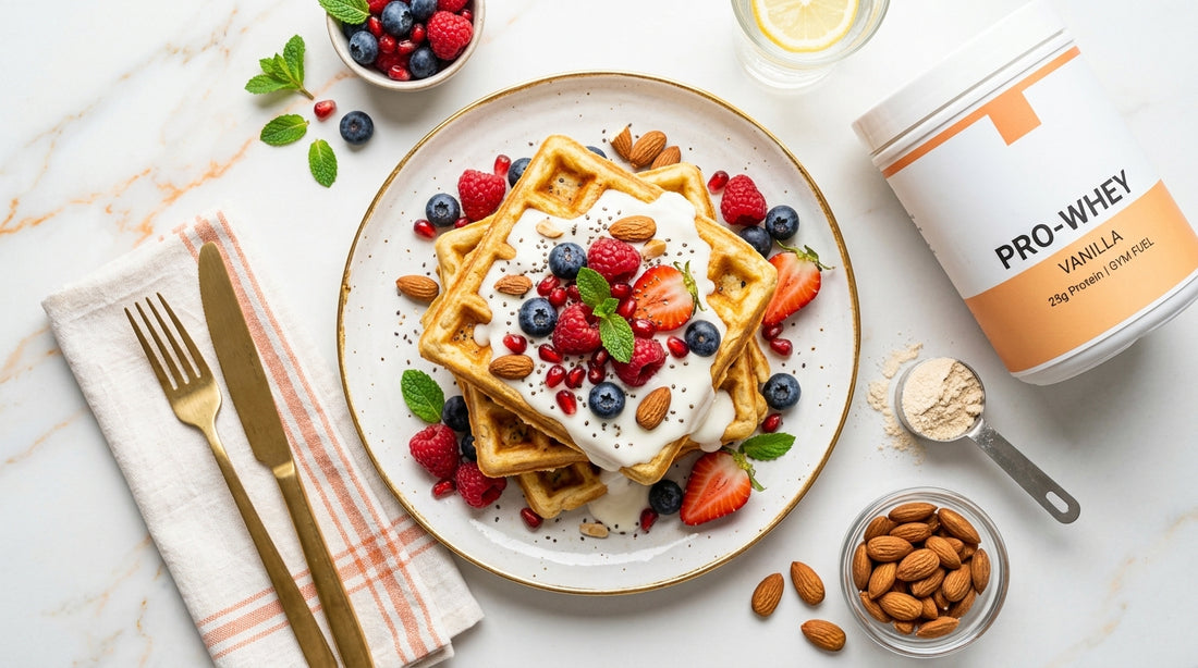 Protein Waffle Recipe: 25g Protein Breakfast for Gym-Goers