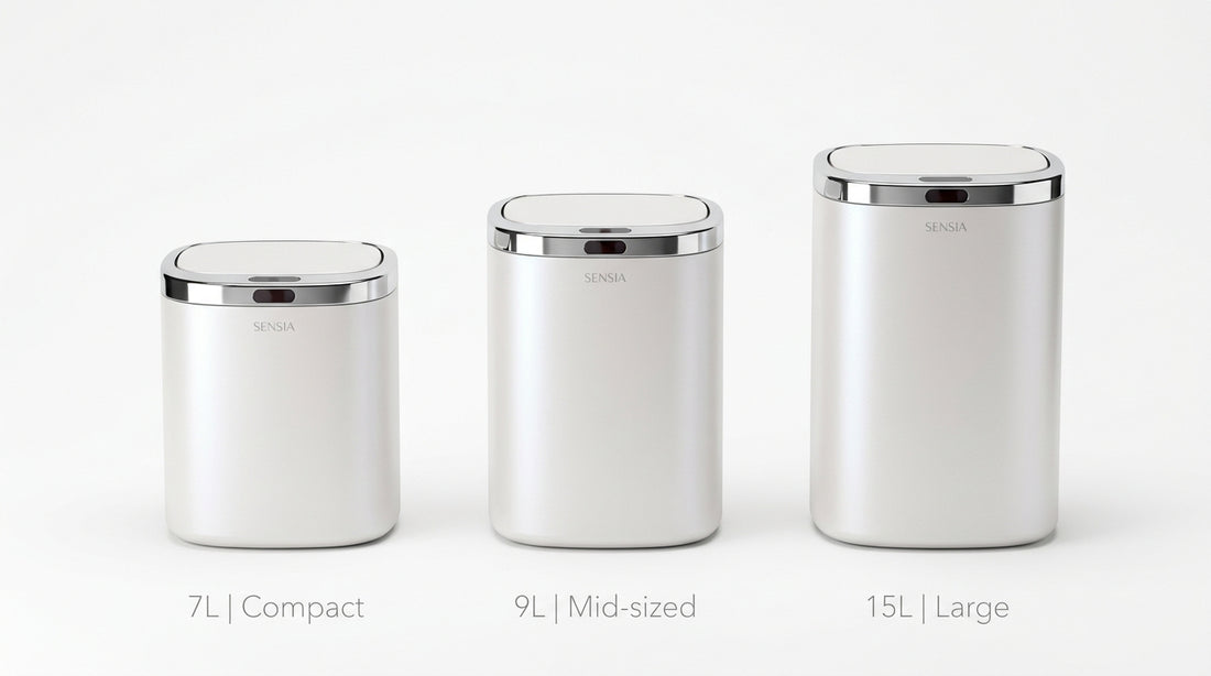 Sensor Dustbin Size Guide: 7L vs 9L vs 15L — Which for Your Room?