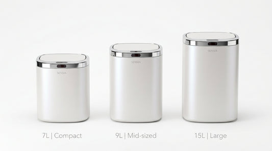 Sensor Dustbin Size Guide: 7L vs 9L vs 15L — Which for Your Room?