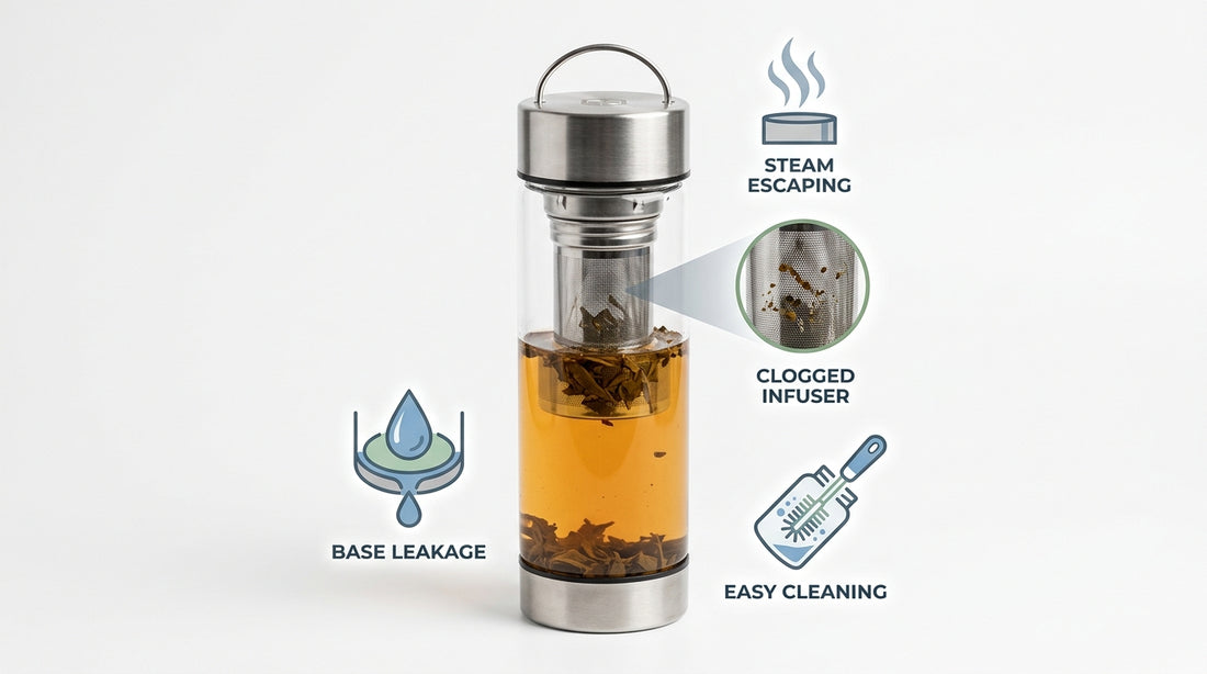Tea Infuser Bottle Problems: 7 Common Issues and How to Fix Them