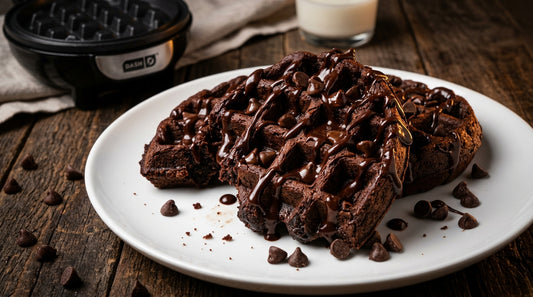 Waffle Maker Brownies: Fudgy Brownies in 3 Minutes Flat