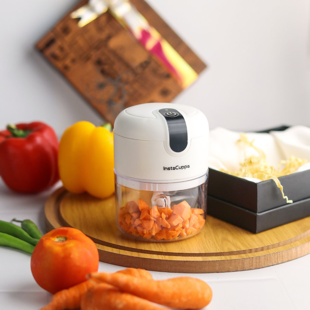InstaCuppa Electric Mini Choppers: Fast & Easy Food Preparation