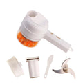 InstaCuppa 3-in-1 Rechargeable Kitchen Chopper, Peeler, and Scrubber - 250ml - Time-Saving Solution for Busy Moms, 250 ml