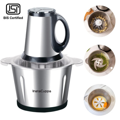 InstaCuppa Electric Chopper 2L - BIS Certified