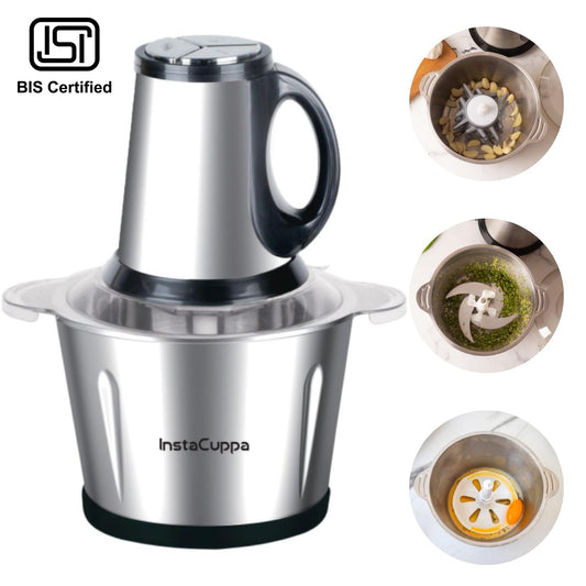 InstaCuppa Electric Chopper 2L - BIS Certified