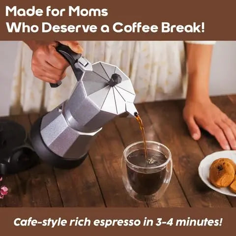 InstaCuppa InstaCuppa Electric Moka Pot Coffee Maker - Detail View 14
