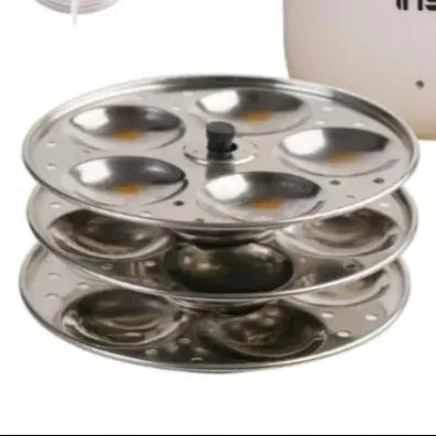 InstaCuppa Idly trays pack of 3 only for Multi kettle 1.2liter 