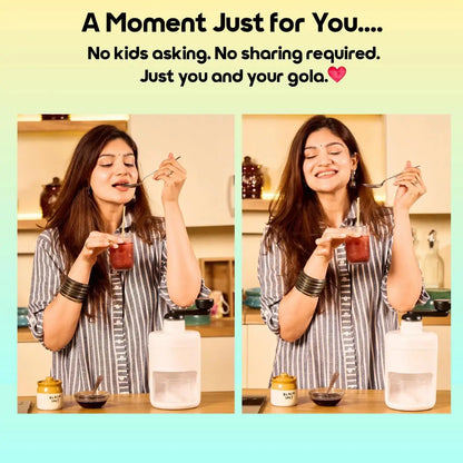 InstaCuppa Manual Ice Shaver mummy me-time - a moment just for you with homemade gola no kids asking no sharing