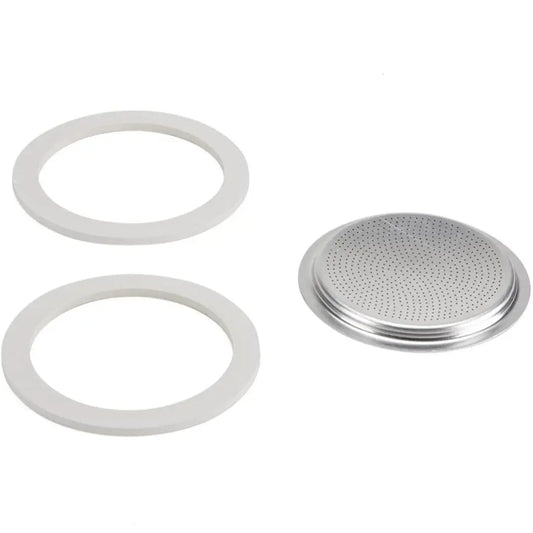 InstaCuppa Moka 6-Cup Gasket/Filter Replacement Parts