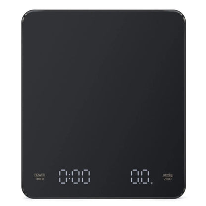 InstaCuppa Rechargeable Coffee Scale For Your Pour Over Coffee Maker with LED Display, Timer, Tare Function, Unit Conversion, 0.1g Scale Interval  3 Kg