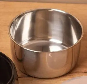 InstaCuppa Yogurt Maker Spare Stainless Steel Bowl with Lid , 1 Liter - ( Only The 1000 ML Steel Bowl and Lid ) 