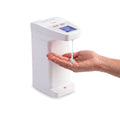 InstaCuppa Automatic Soap Dispenser, Touchless IR Sensor for Gel Handwash (Not for Foam or Sanitizers), LCD Display, 4 Dispense Levels, 3 AA Batteries Included, 350 ml