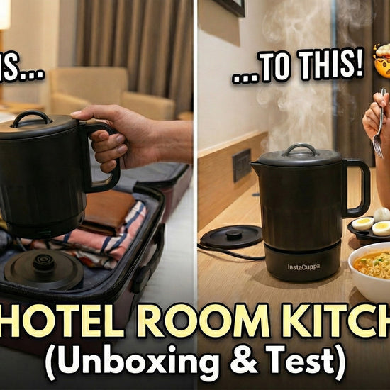 InstaCuppa Portable Multicook Kettle 1000ml - Stainless Steel Version Unboxing Video