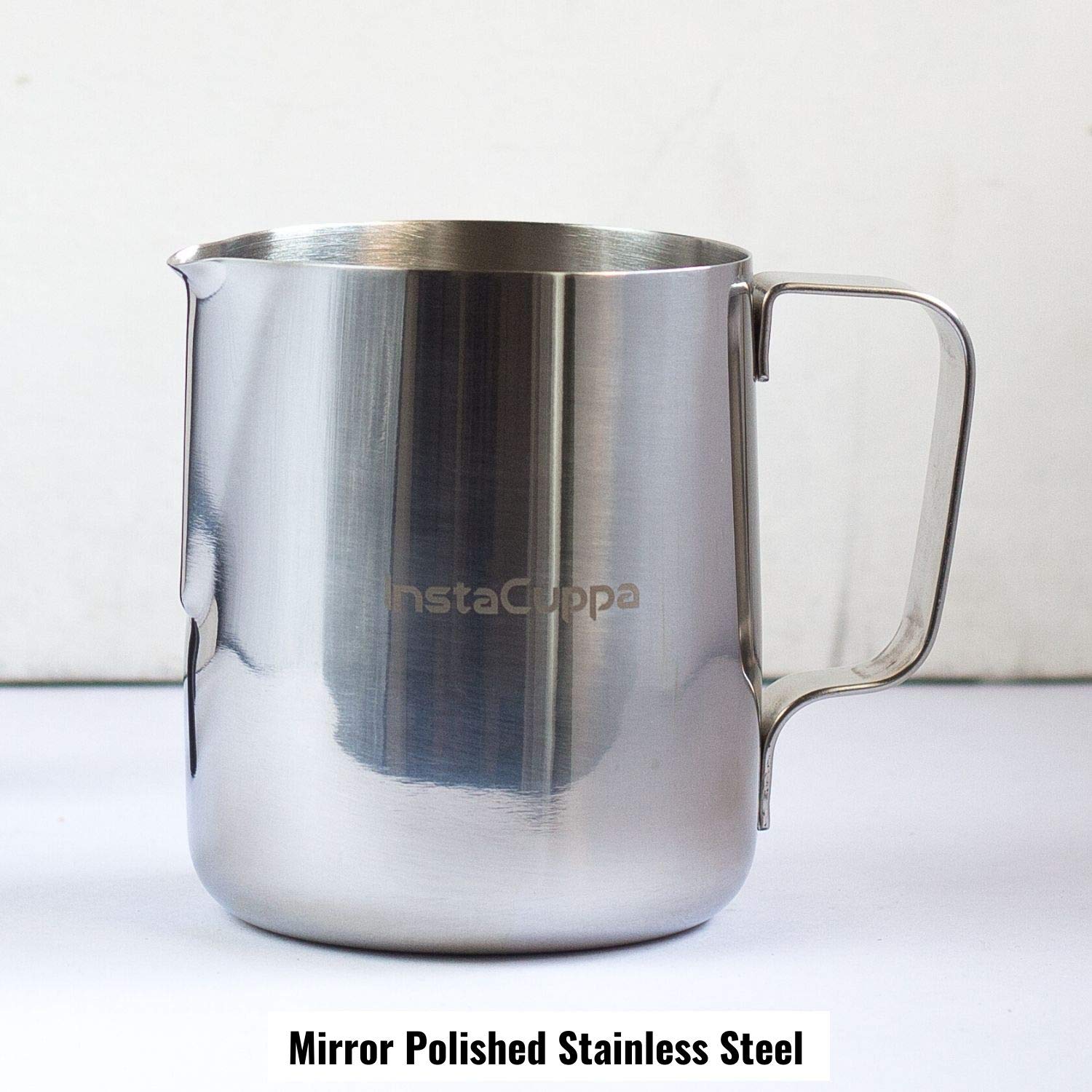 InstaCuppa Stainless Steel Milk Frothing Pitcher 600 ml
