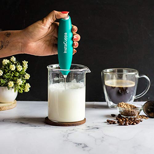 InstaCuppa Glass Pitcher with MilkFrother