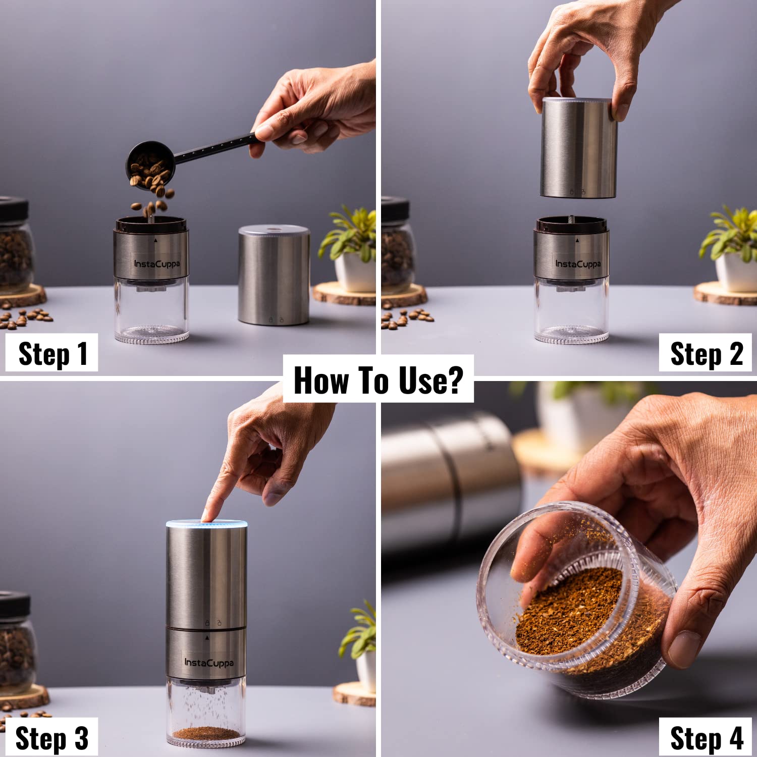 How To Adjust Settings Of InstaCuppa Manual Coffee Grinder – InstaCuppa  Store