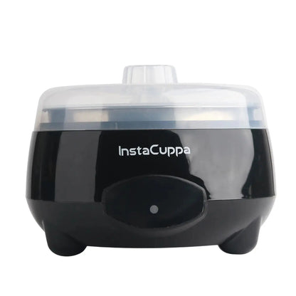 InstaCuppa Automatic Curd Maker Machine 1 Liter black — probiotic yogurt maker with stainless steel bowl