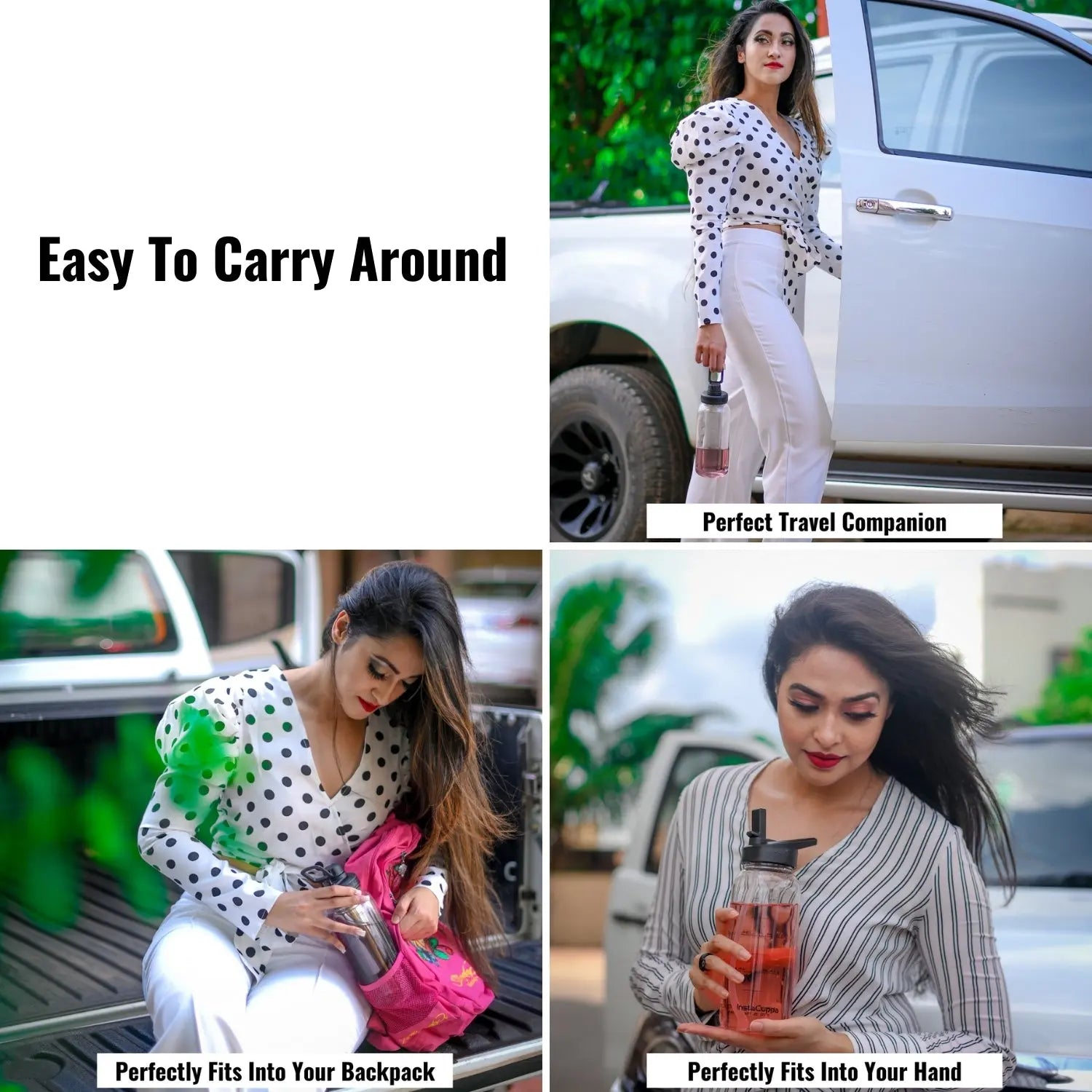 InstaCuppa Water Bottle with Infuser