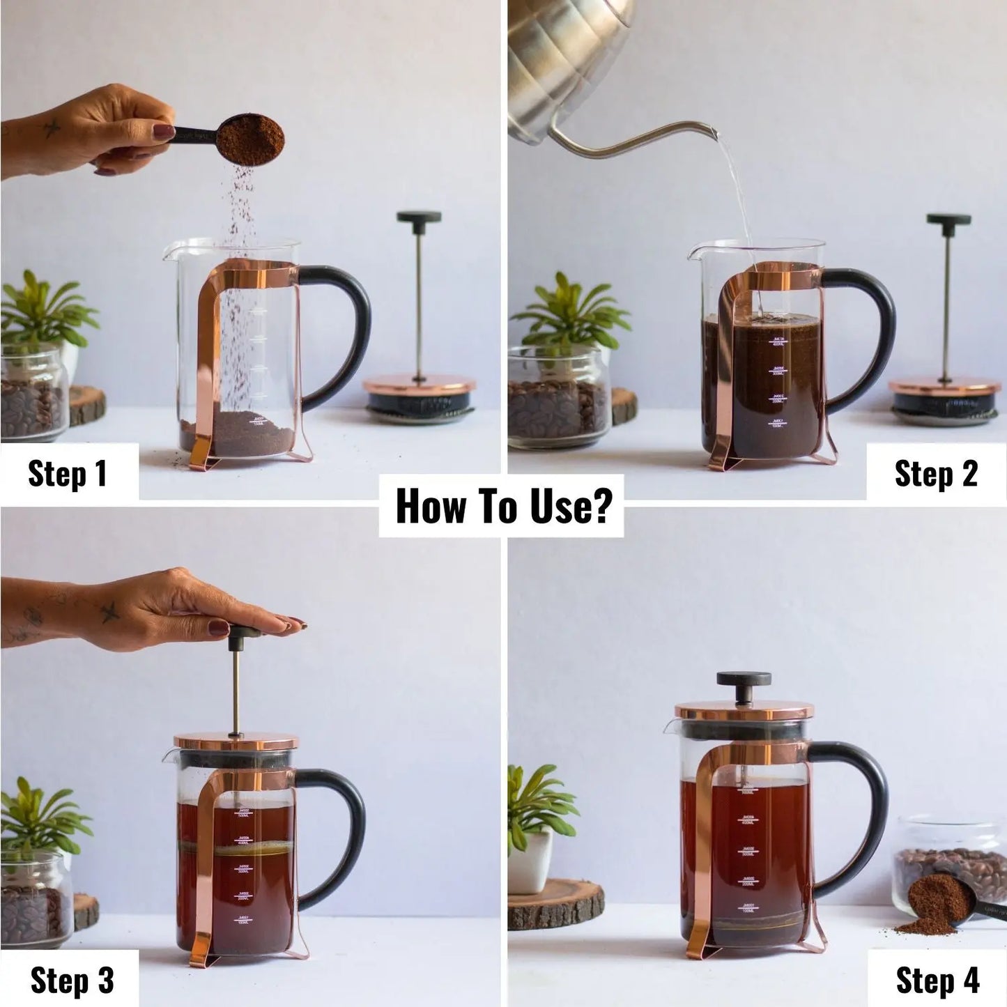 uses of french press coffee maker