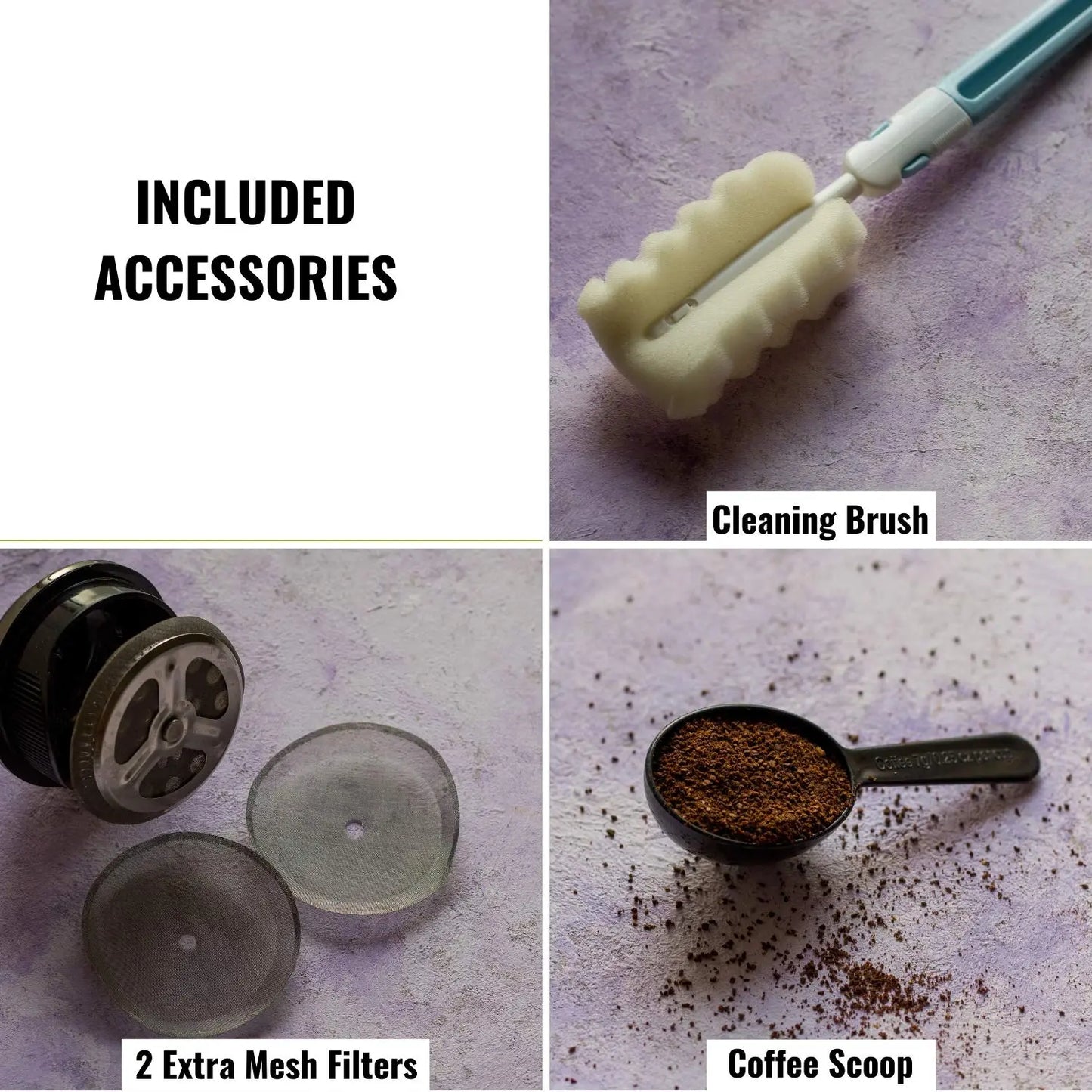 Coffeemaker with accessories online 