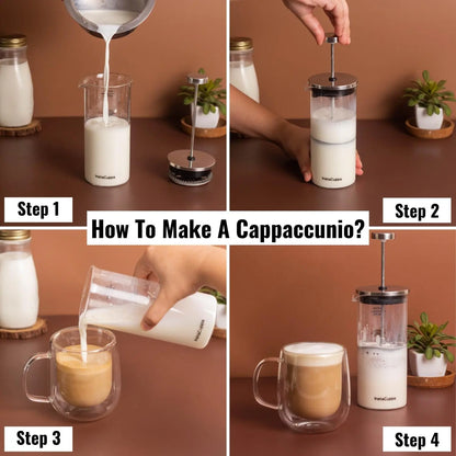 InstaCuppa Heavy Duty Manual Press Fruit Juicer with Premium Quality Cast Iron Build, Professional Citrus Press, Orange Squeezer and Lime Squeezer 