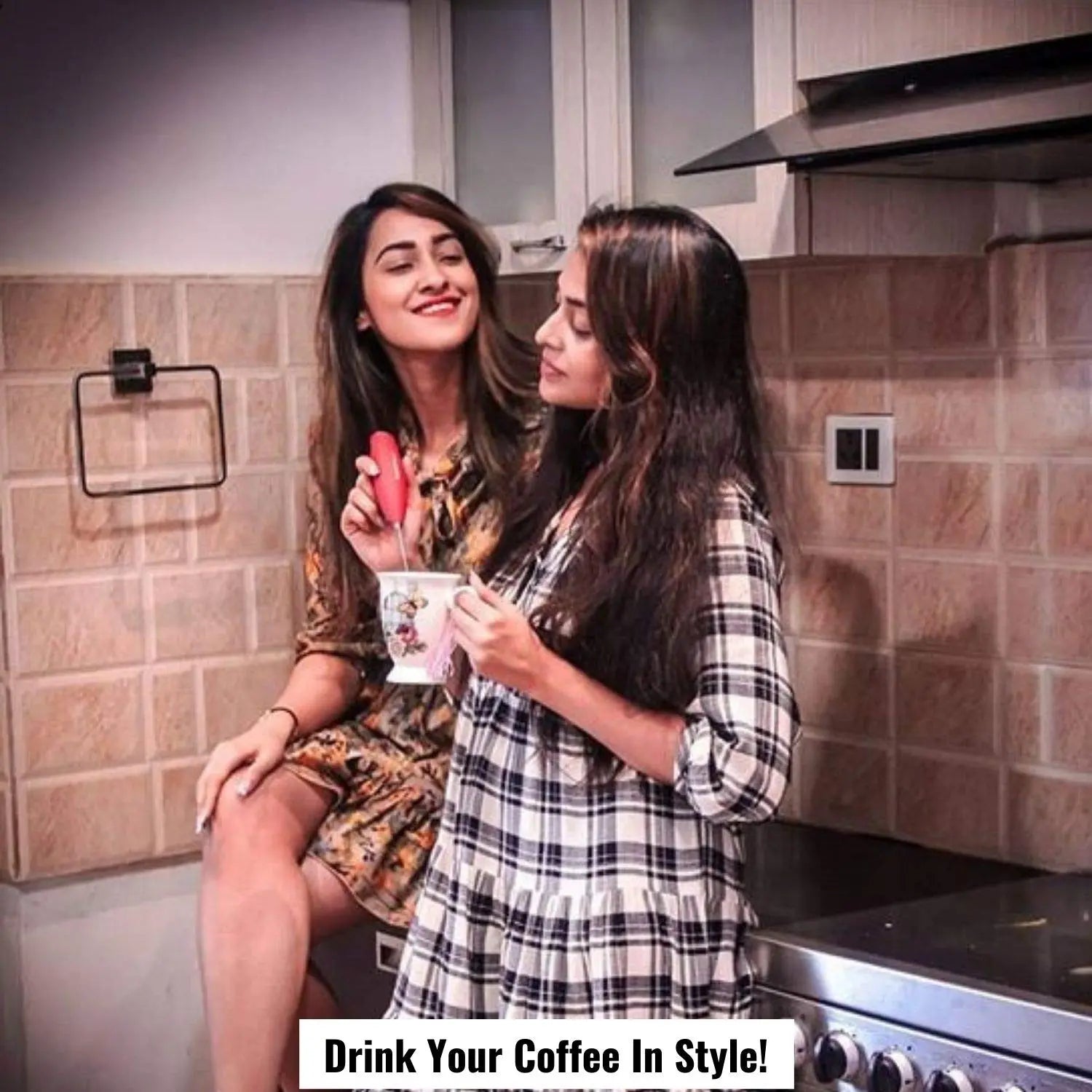 Shop Now InstaCuppa Milk Frother with BPA Free Glass Pitcher