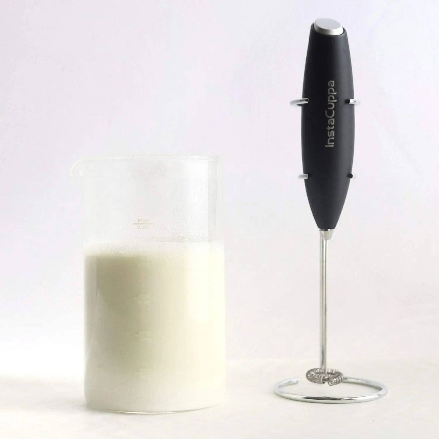InstaCuppa Milk Frother with Glass Pitcher