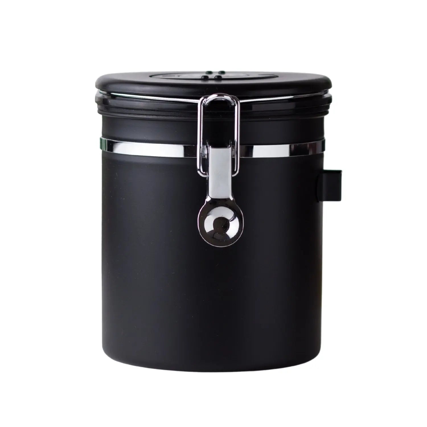 InstaCuppa InstaCuppa Stainless Steel Coffee Canister - 500 Grams / Black