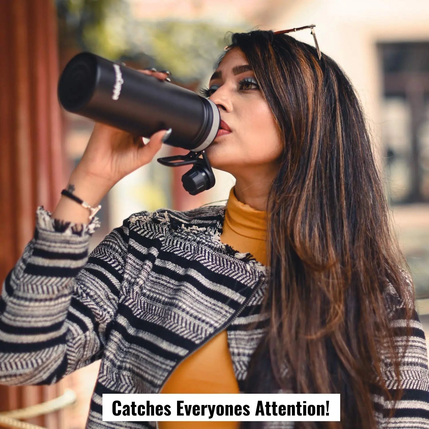 InstaCuppa Thermos Water Bottle 