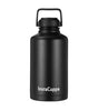 InstaCuppa Thermos Bottle 2000 mL, Double-Wall Thermos Flask, Vacuum Insulated Stainless Steel | Retains Hot and Cold Temperatures, Black