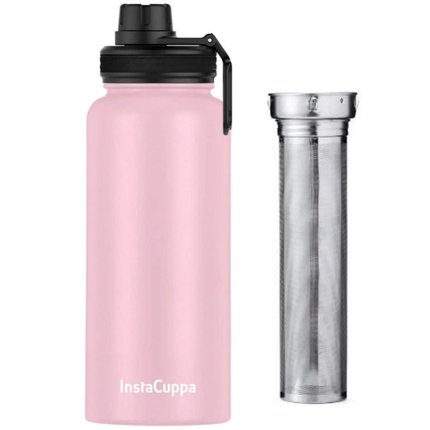 Pink Thermos Infuser Bottle 